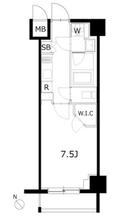 豊洲駅 徒歩8分 1階の物件間取画像